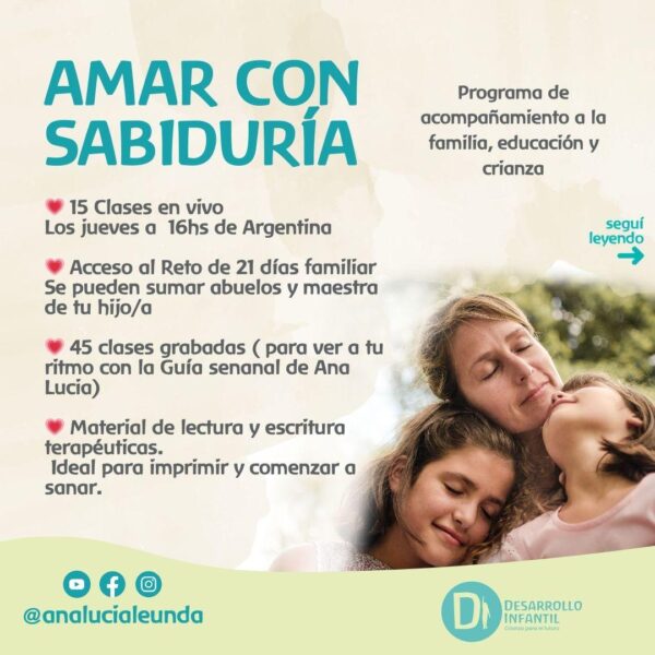 AMAR CON SABIDURÍA - Programa de acompañamiento a la crianza
